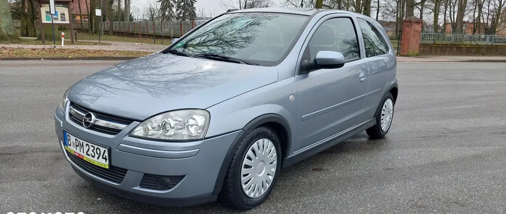 łódzkie Opel Corsa cena 7900 przebieg: 131000, rok produkcji 2005 z Gościno